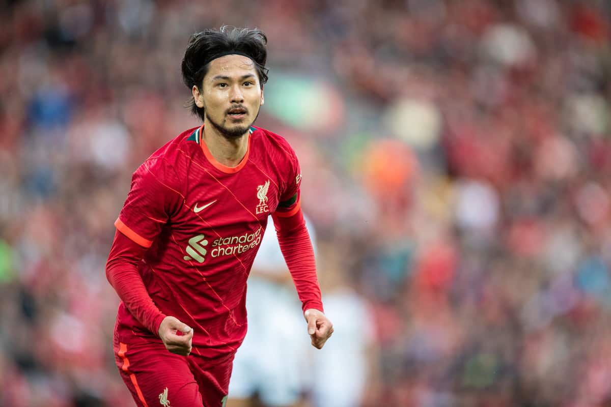 Takumi Minamino tỏa sáng trong trận đấu giữa Liverpool và Norwich