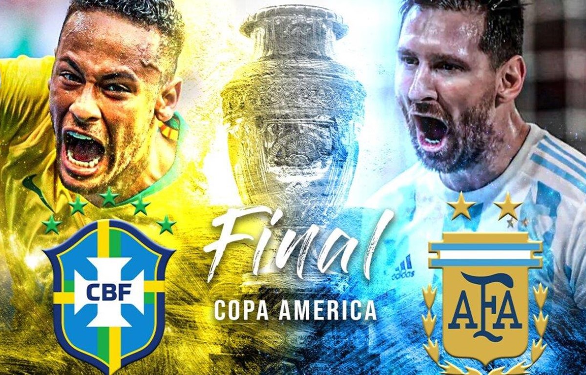 Chung kết Copa America: Siêu kinh điển Brazil vs Argentina