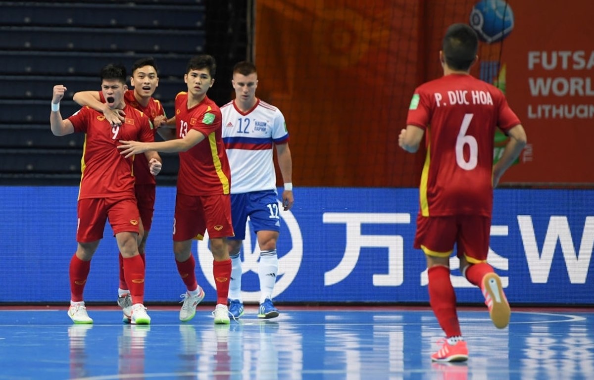 Đội tuyển futsal Việt Nam tăng 5 bậc trên BXH FIFA