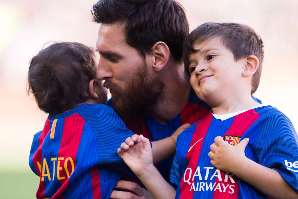 Con trai Messi: 3 cậu quý tử mỗi người một vẻ