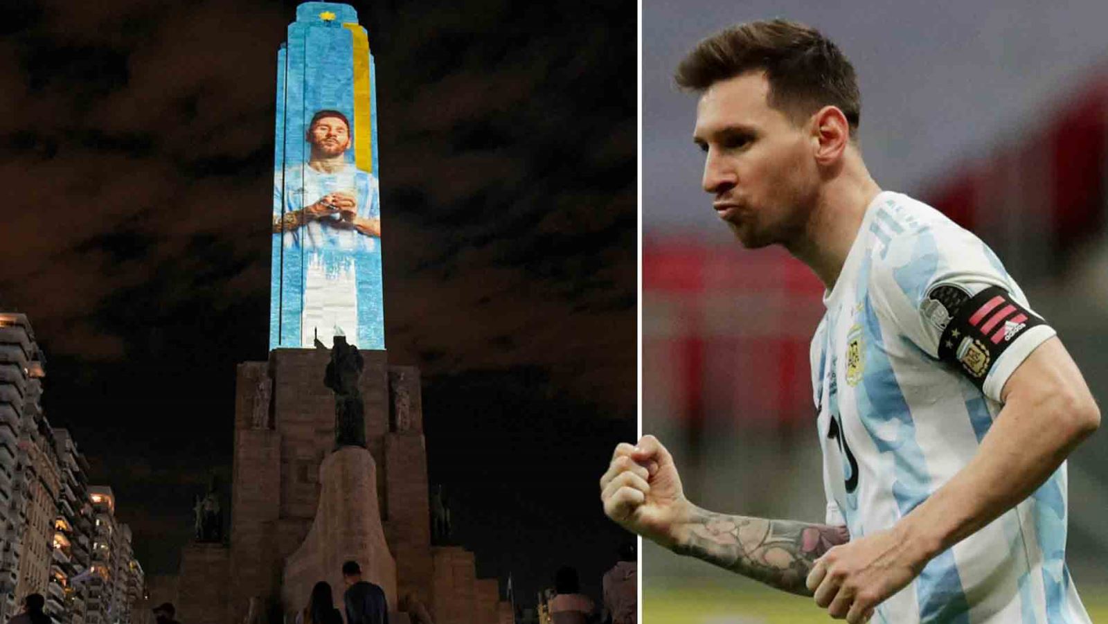 CĐV Argentina cổ vũ Messi theo cách đặc biệt