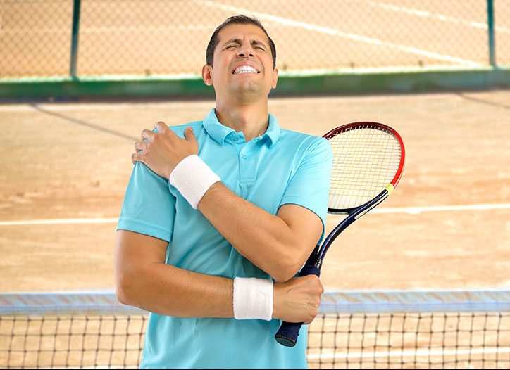 Điều trị chấn thương cơ bản cho người chơi quần vợt