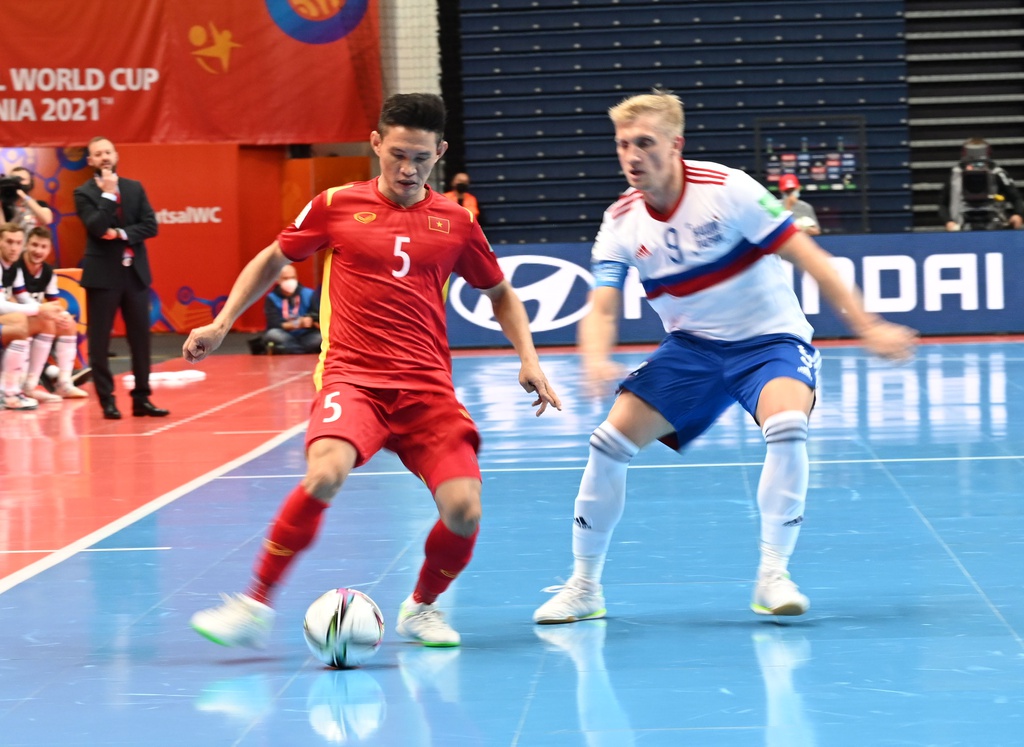 Tuyển futsal Việt Nam chia tay World Cup sau trận đấu với Nga